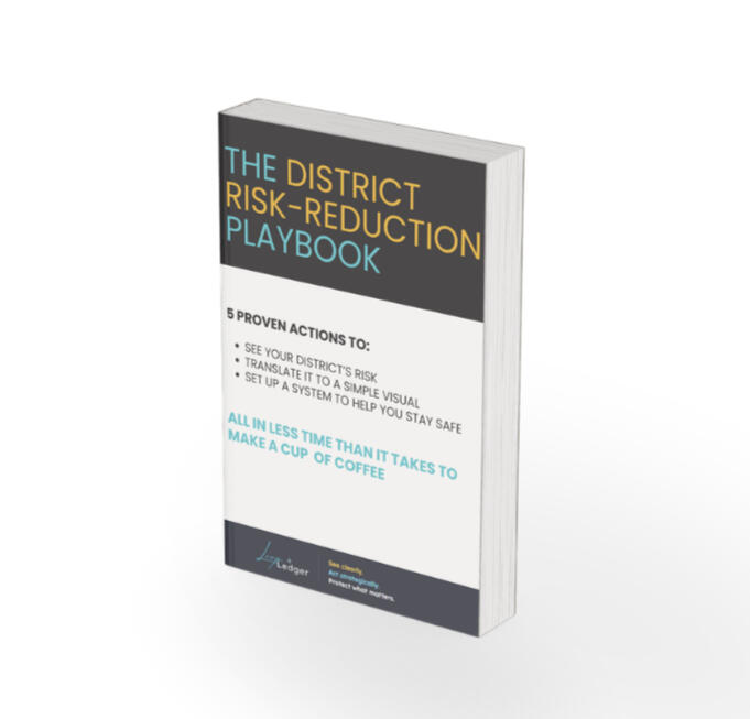 The District Risk-Reduction Playbook 5 tests to help reduce risk and increase clarity at the school district level.